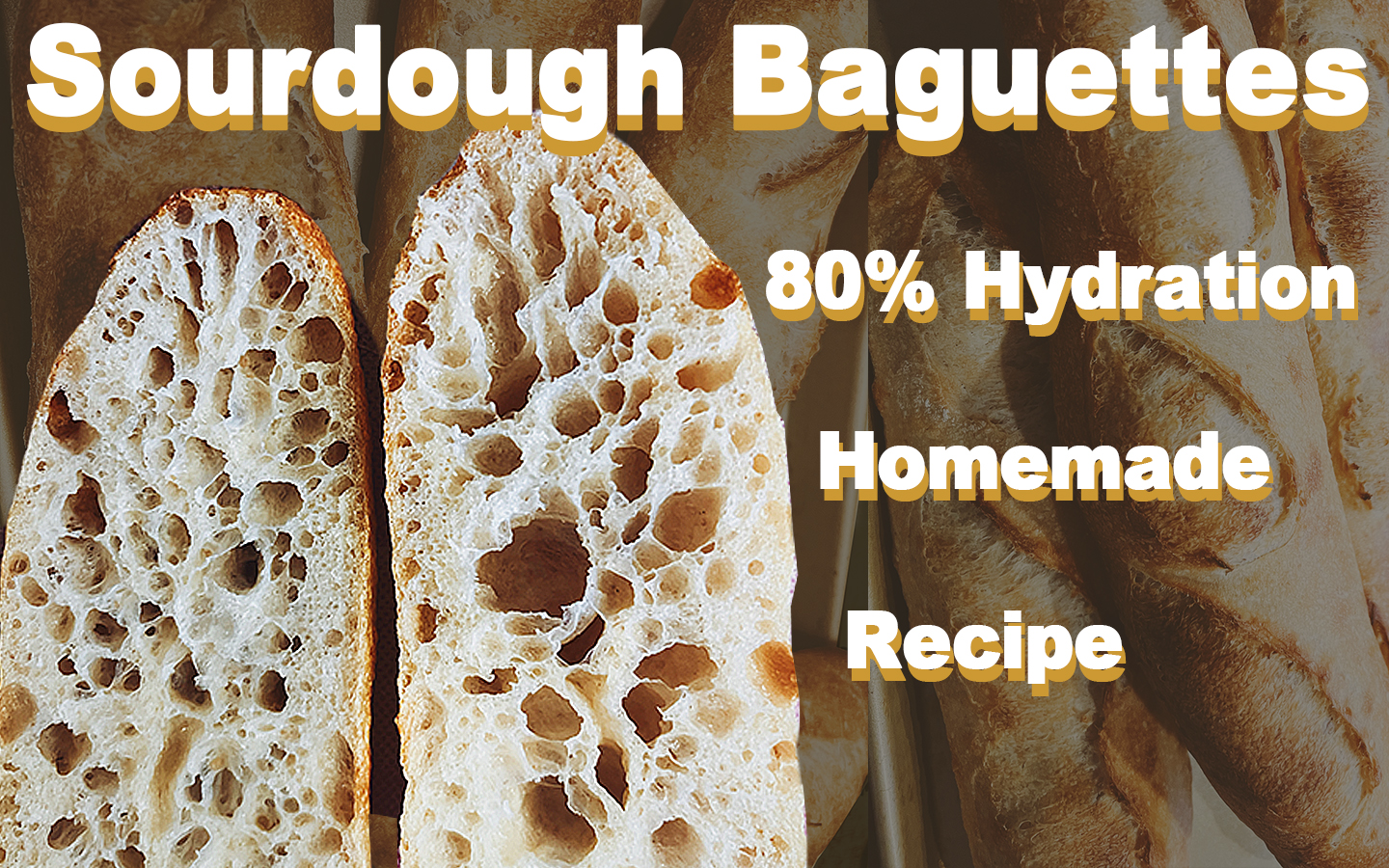 You Will Get Perfect Baguettes If You follow This Recipe!